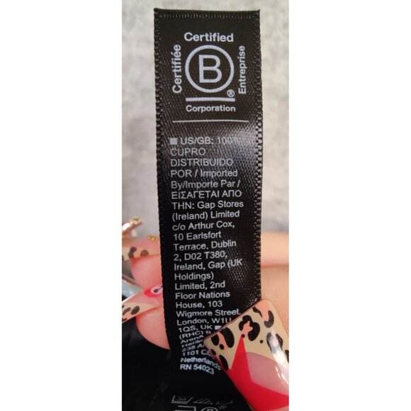 Athleta Women's Black Calm Cool Wide Leg Pants Size L - Picture 7 of 7